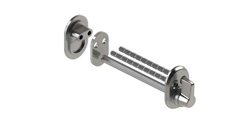 ASSA ABLOY Pair of Suited Thumbturn Lock Barrels Ideal for French doors ETC 