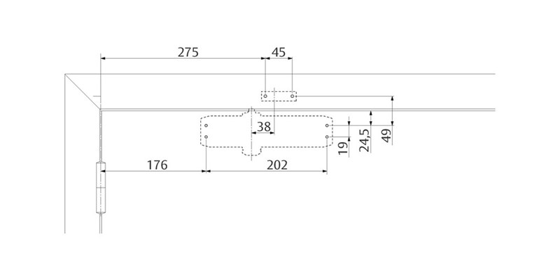 Cierrapuertas Dc120 Tesa Assa Abloy 4768